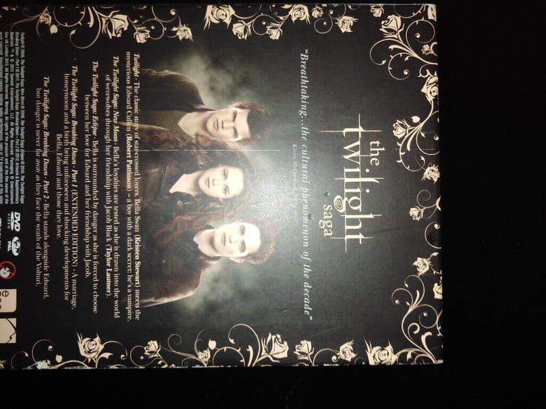 image for The Twilight Saga - Complete Collection (DVD, 5-Disc, Box-Set)