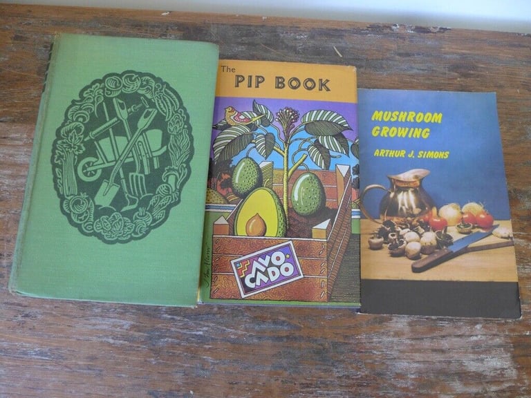 image for Three Collectable Vintage Gardening Books. See titles and details below. The three for £20.