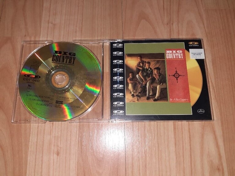 image for Big country  - rare 80s cd video 