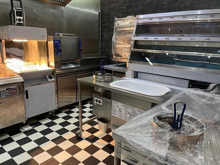 Henny Penny Fried Chicken Shop Equipment 5 X Items Package Set Deal FREE UK Delivery Included