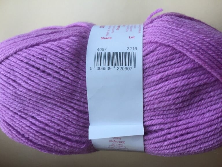 5 X100G BALLS ROBIN COMFY BABY SOFT BLEND DOUBLE  KNITTING WOOL YARN GREEN SHADE 4065,