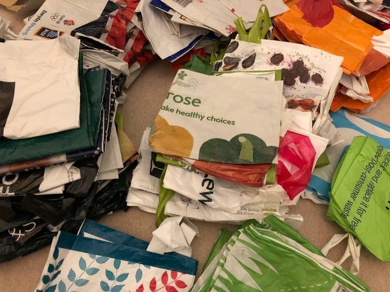 image for Plastic ‘Bags for Life’ Carrier Shopping Bags - Various Shops / Stores