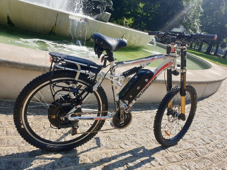 image for New custom full suspension electric bike 48V 1500W  17.5 AH battery su