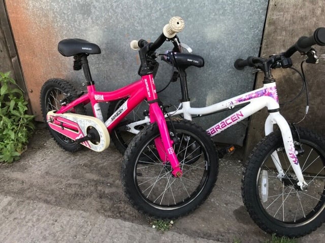 UCB Saracen girls bike 16inch wheels suit 4 6yrs in good order in Chester Cheshire Gumtree