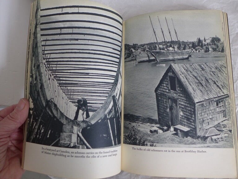 Two vintage books on America: LOOK AT THE USA and AMERICANS, by Desmond Wilcox. £20 for the two