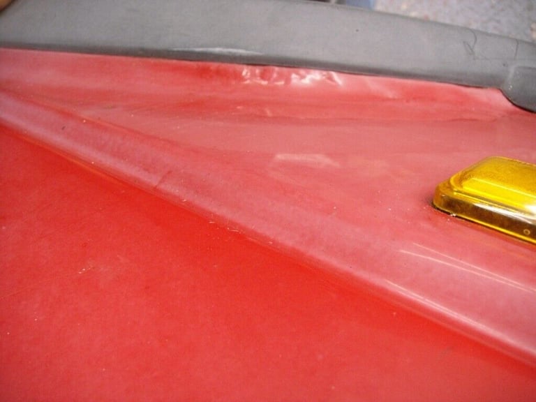 VW GOLF MK2 FRONT RIGHT WING RED