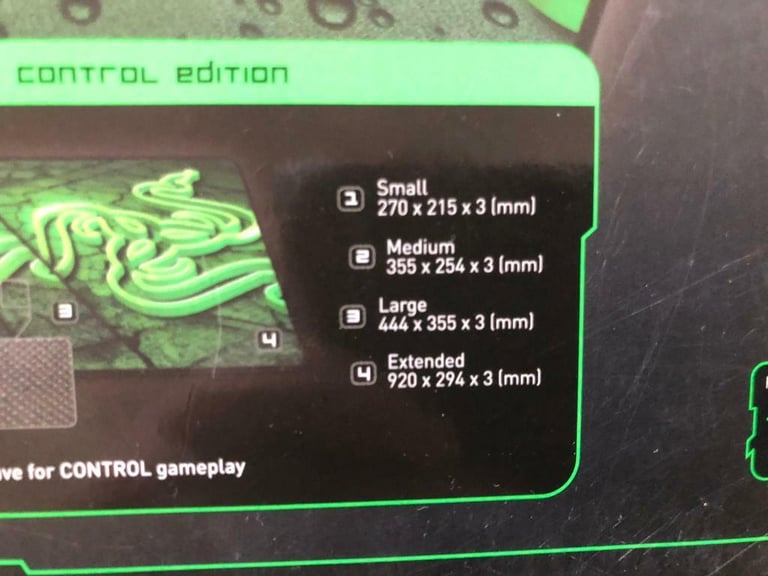 Brand New Boxed Razor Goliathus Gaming Mouse Mat Speed Edition