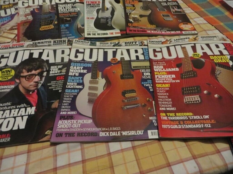 Collectable music magazines from the 70’s, 80’s, 90’s, 00’s, 10’s. 