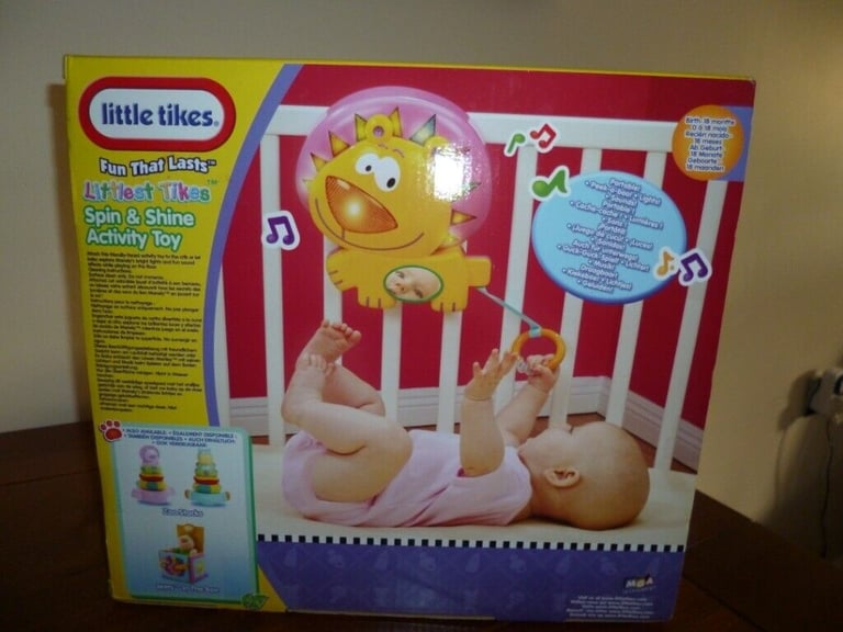 Little Tikes - Littlest Tikes spin & shine activity toy New in  Box