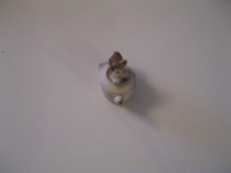 Peter Fagan Antique Cat in Teapot and Cat with a Ball