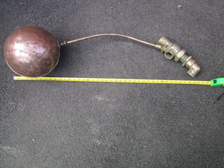 Antique Brass/Copper Float Ball Valve/ Ball Cock Water Tank Float Valve Ball