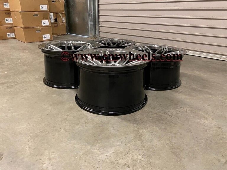 18" Inch Strom DS-25 Drift Wheels 5x114.3 Fits Nissan silvia skyline S14 S15 RX7 MX5 R32 R33 