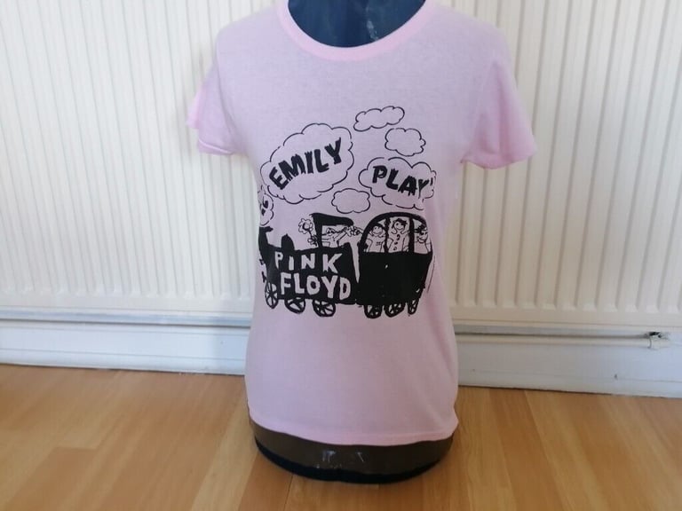 Collectible Authentic PINK FLOYD See Emily Play T Shirt. Size : S . Licensed Merchandise 