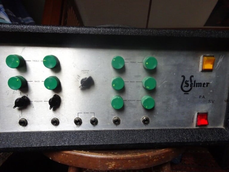 image for selmer 100 watt valve mixer/amp