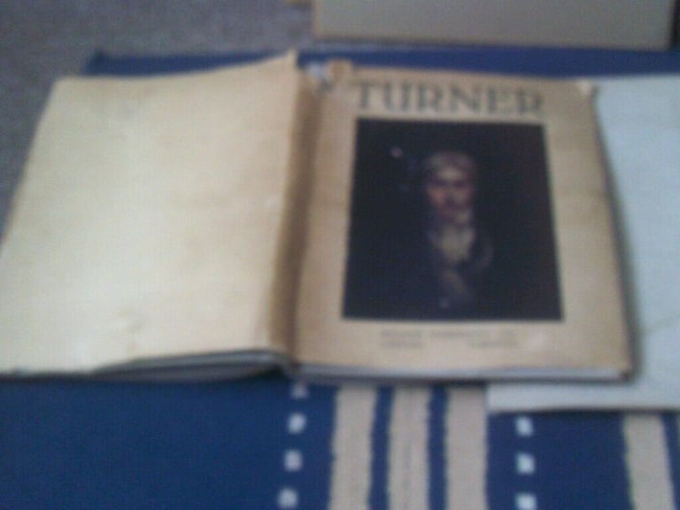 2  TURNER + VAN GOGH   PAINTERS BOOKS    H/B 