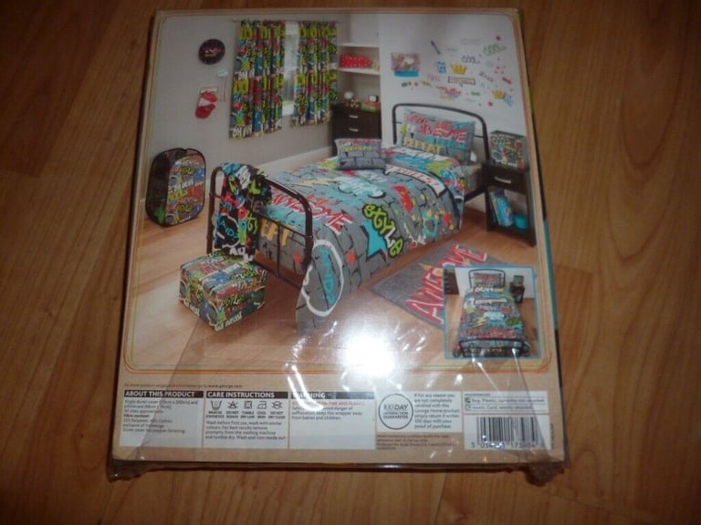 New Boys bedding sets plus all accessorirs in Graffiti design