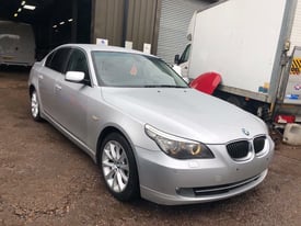 2008 BMW 525D SE E60 LCI M57 3.0D ENGINE LEFT HAND DRIVE IN SILVER BREAKING