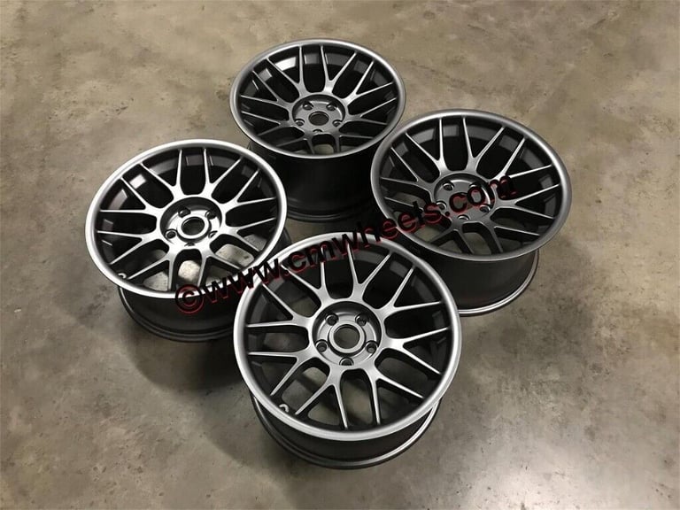 18" Inch Strom BBS RC Style BMW Alloy Wheels 5x120 E46 E90 E91 E92 E46 E60 E61 E62