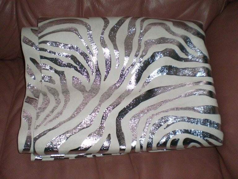 Fabric  Good Quality  Fabric   Silver  Mix Colour New 