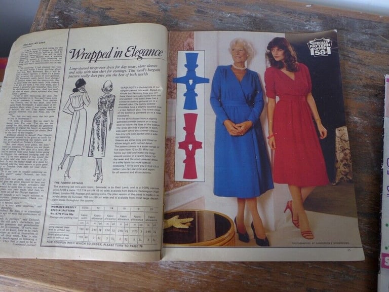 Three VINTAGE British Women’s Magazines. See titles below. £15 for the three.