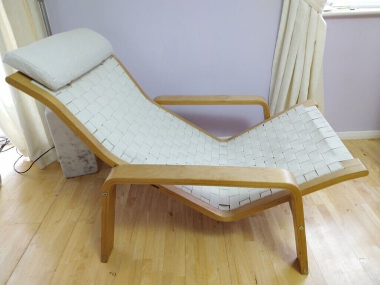 Vintage PULKKA ASKO Design Reclining Bentwood Chair