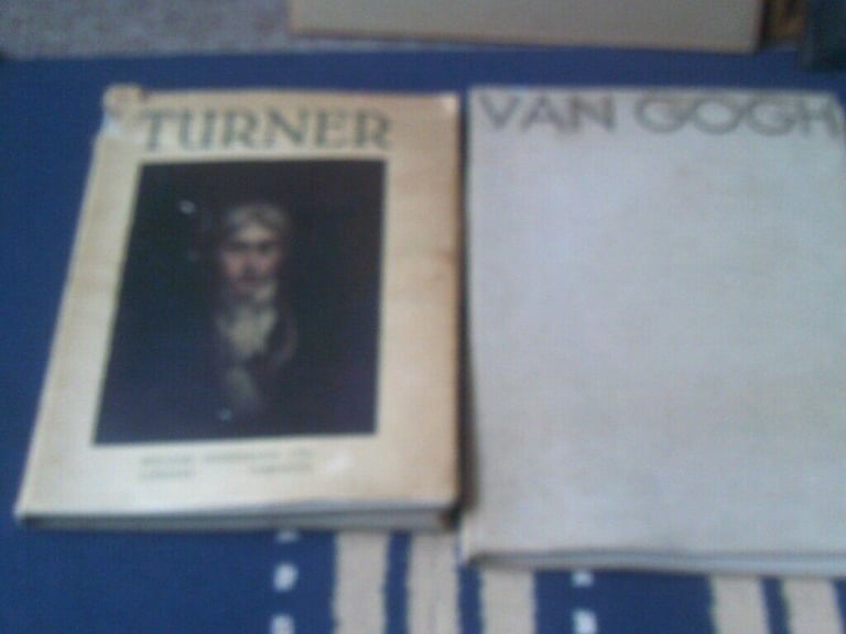 image for 2  TURNER + VAN GOGH   PAINTERS BOOKS    H/B 