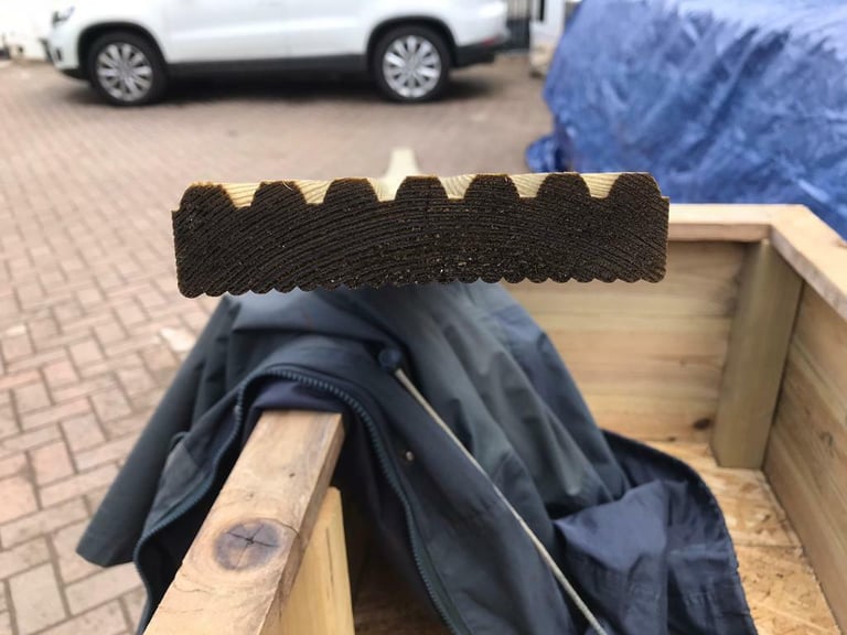 Timber decking 