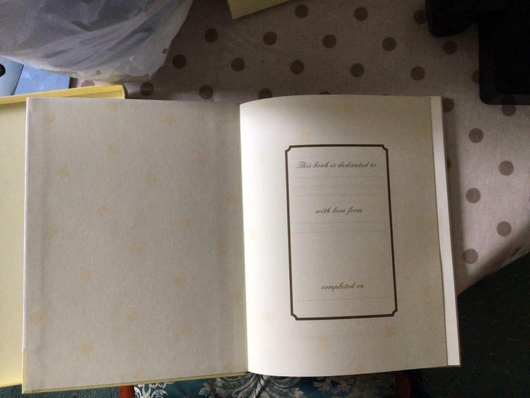 Grandparents book (new, with box)