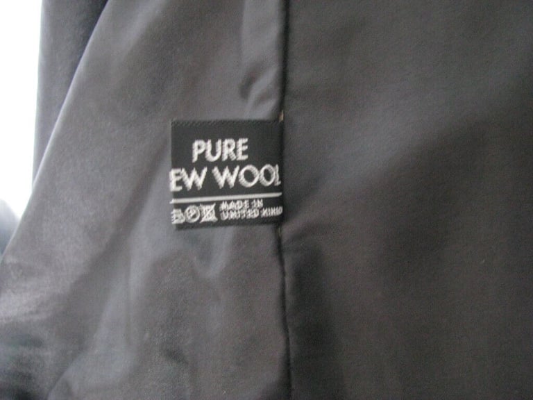 Vintage Mens Calder Moor Wool Bomber Jacket