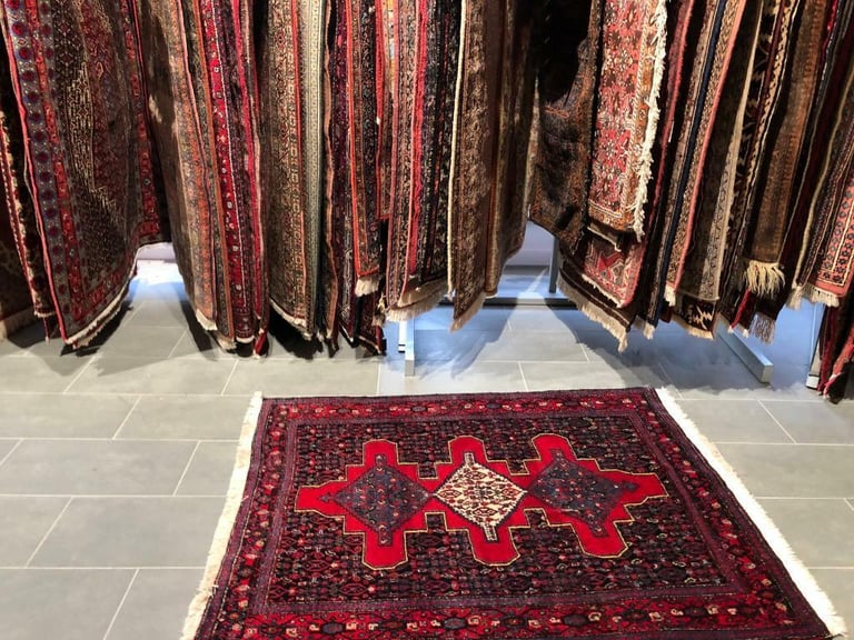 Preowned Hand knotted rugs 