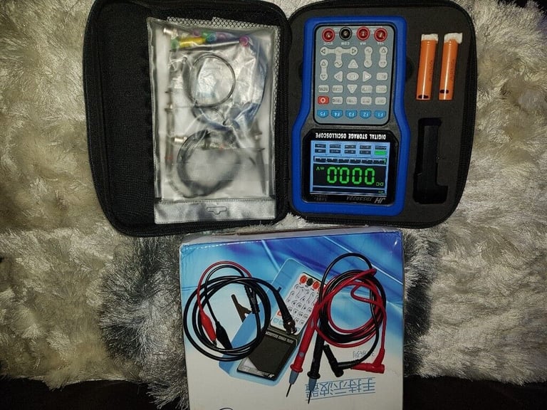 NEW in box 3 in one JDS3022A Handheld Digital Oscilloscope 2CH 50MHz 500MSa/S Signal Generator / AVO