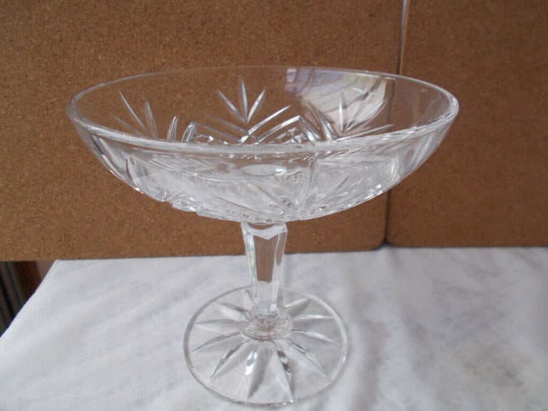 Crystal bonbon dish - very sweet!