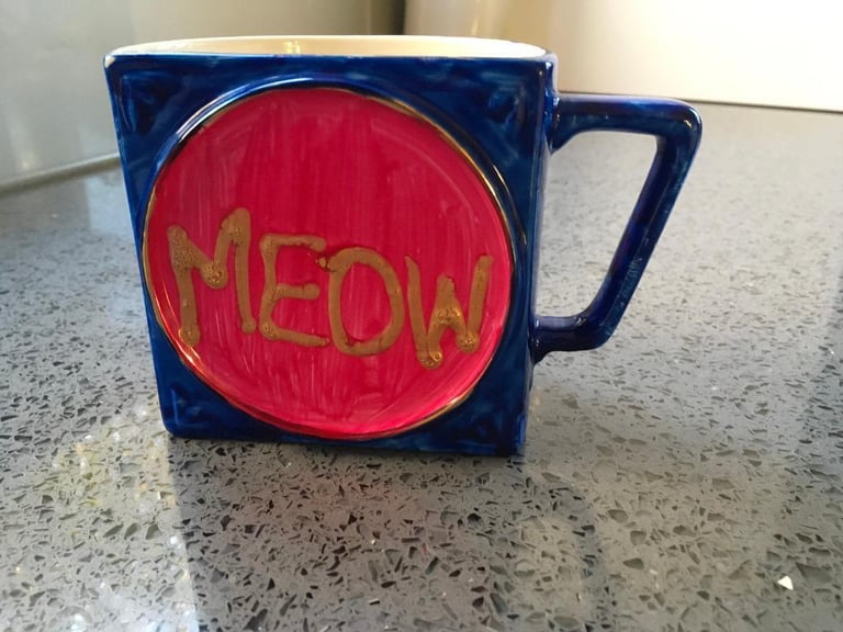 Crown Devon Cat Mug