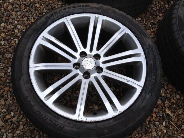 x4 18 inch genuine Peugeot RCZ wheels 