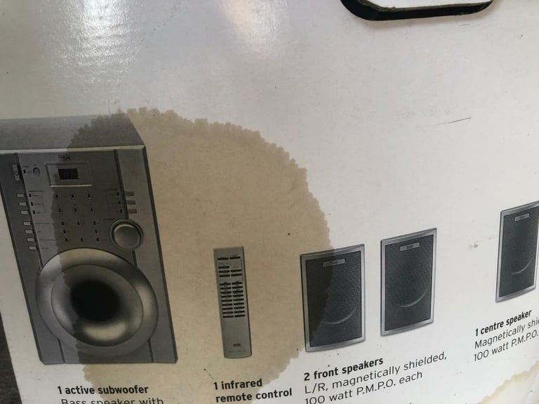 Dolby Surrounds Sound System. Pro logic . Cinematic sound quality