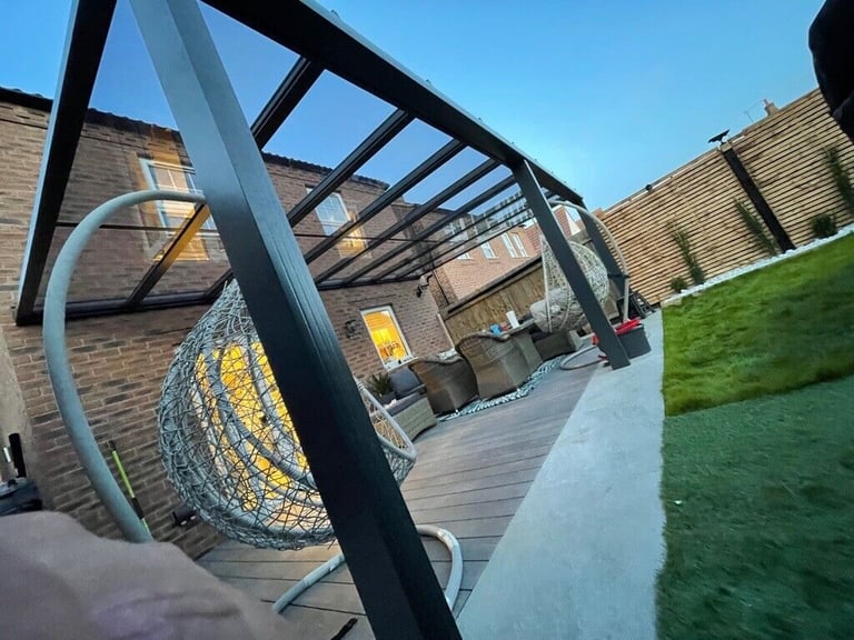 Veranda Glass Room Gazebo Aluminium Roof Canopy Pergola