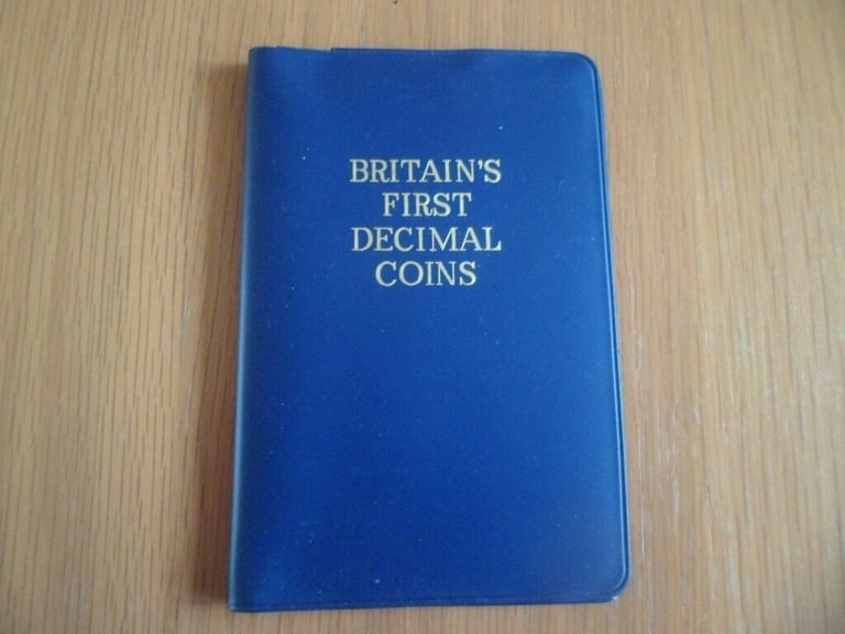 image for former queen elizebeth 11 BRITAINS FIRST DECIMAL COIN COLLECTION