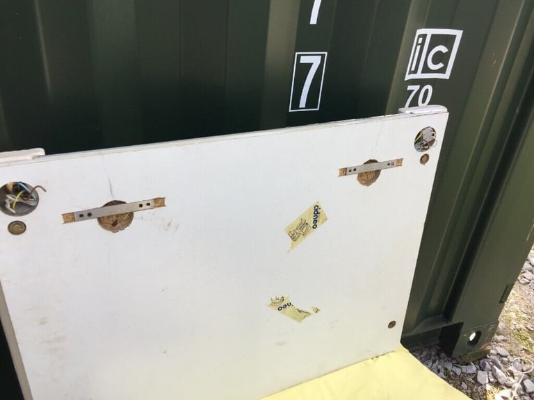 Vintage Very Heavy High Quality Rectangle Bathroom Mirror With Light Fitting