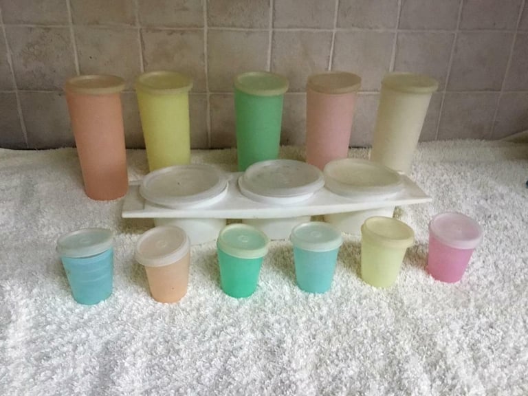 1960/70’s TUPPERWARE  (SELLING EVERYTHING SEPARATELY)