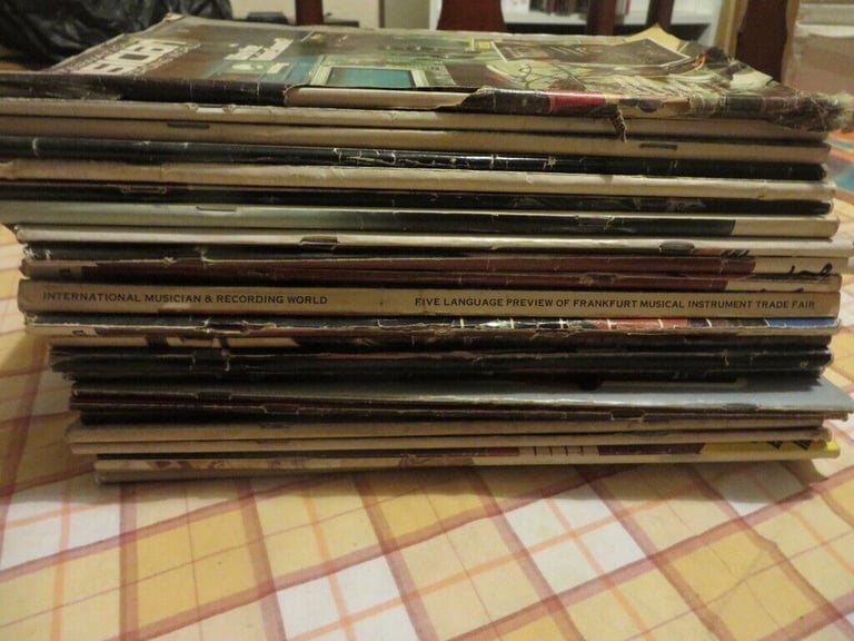 Collectable music magazines from the 70’s, 80’s, 90’s, 00’s, 10’s. 