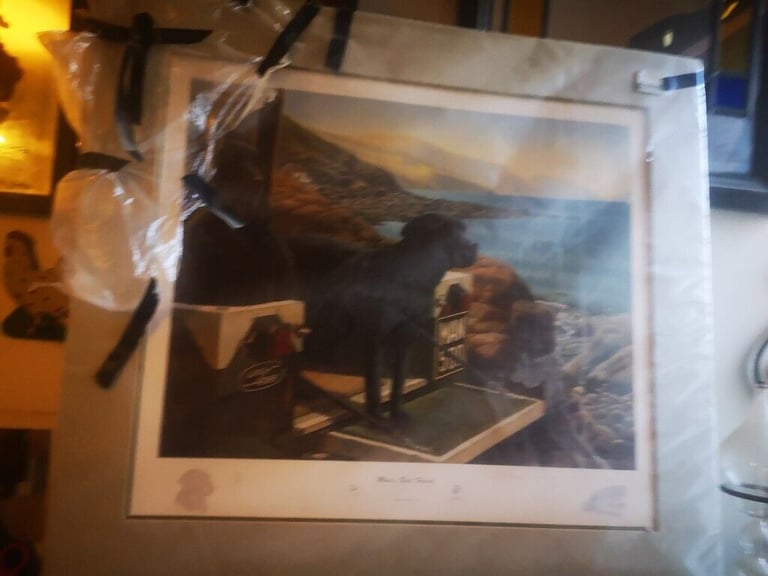 Signed print nigel hemming 