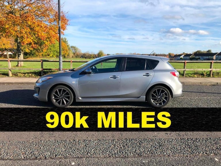 1.6 DIESEL_2012 Mazda 3_manual_1 Year MOT_£30 Tax, 90k Miles_Srvc Hstry_x2 Keys