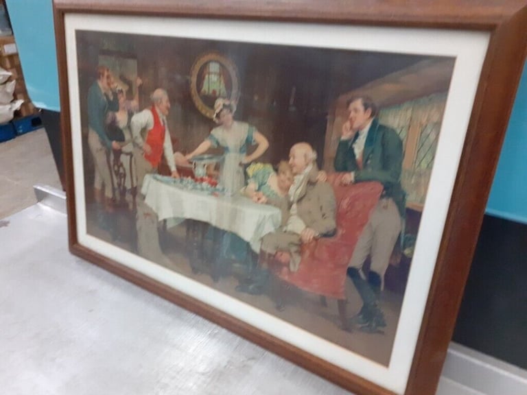 JOHN A LOMAX ;RECONCILLIATION; COLOURED PRINT CLASSIC ONLY £9