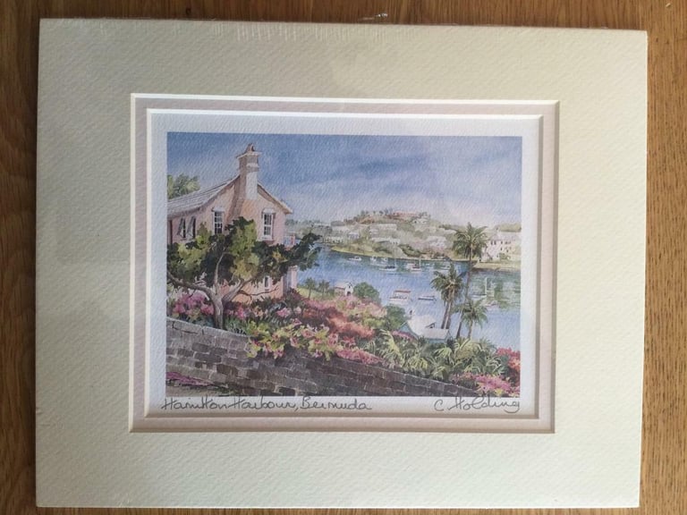 image for ‘Bermuda’ by Carole Holding ( two pictures )