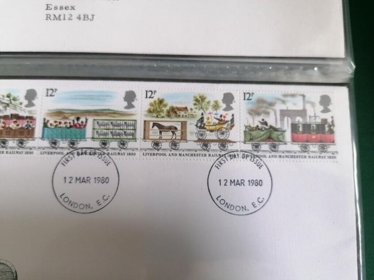 COLLECTION OF 98 FIRST DAY COVERS FROM 1969 TO 1981
