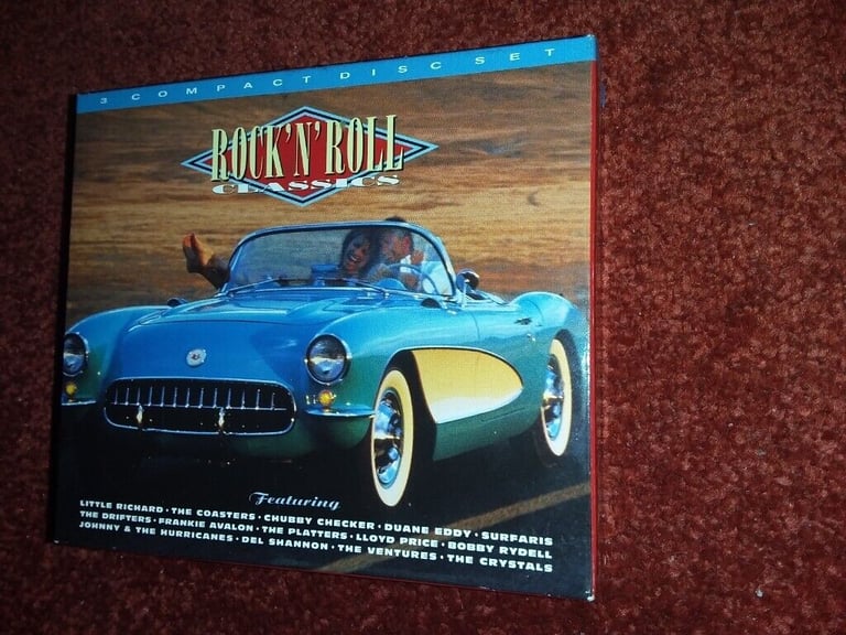 ROCK 'N' ROLL CLASSICS 3 CD BOXSET FOR SALE.