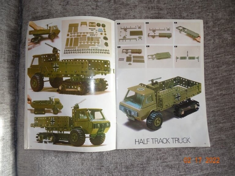Meccano Army Multikit Models Vintage