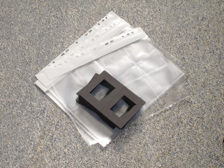 image for 645 Card Mounts and Ringbinder pages 645 60mm x 45mm Transparencies Slides