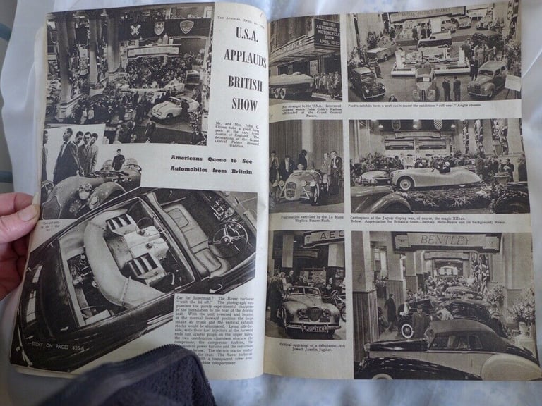 RARE! The AUTOCAR dated 21 April 1950. Features Aston Martin DB2 & Bentley Mark VI 4.25-litre Saloon
