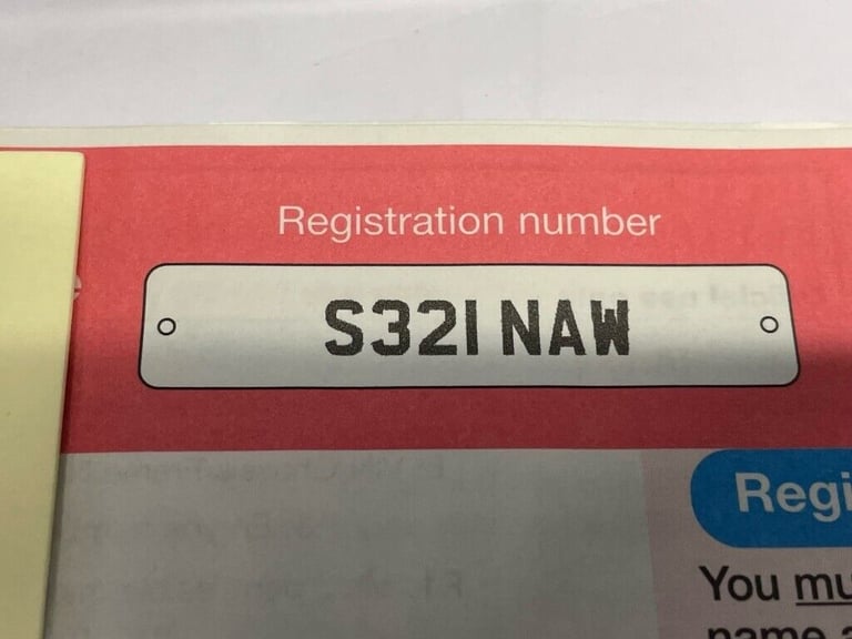 Private Number Plate!! SELINA or SERINA!! PRICE REDUCED!!